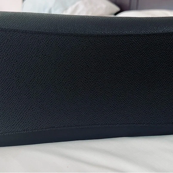 New Coach Black Leather Kailey Carryall purse bag Satchel $498 - Picture 4 of 7